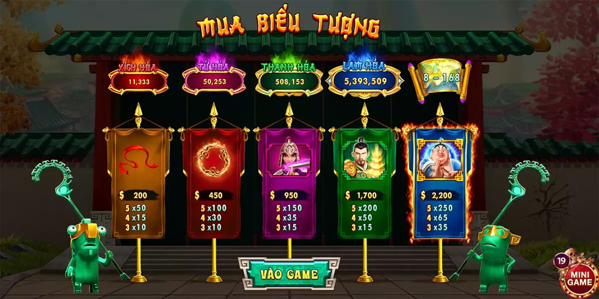 Giao diện game đẹp mắt tại Sun win